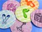 3-Inch Large Baby Cookie & Cupcake Stencils: Baby Carriage, Rattle, Pacifier, Block, Diaper Pins, Footprint | C197 by Designer Stencils | Cookie Decorating Tools |
